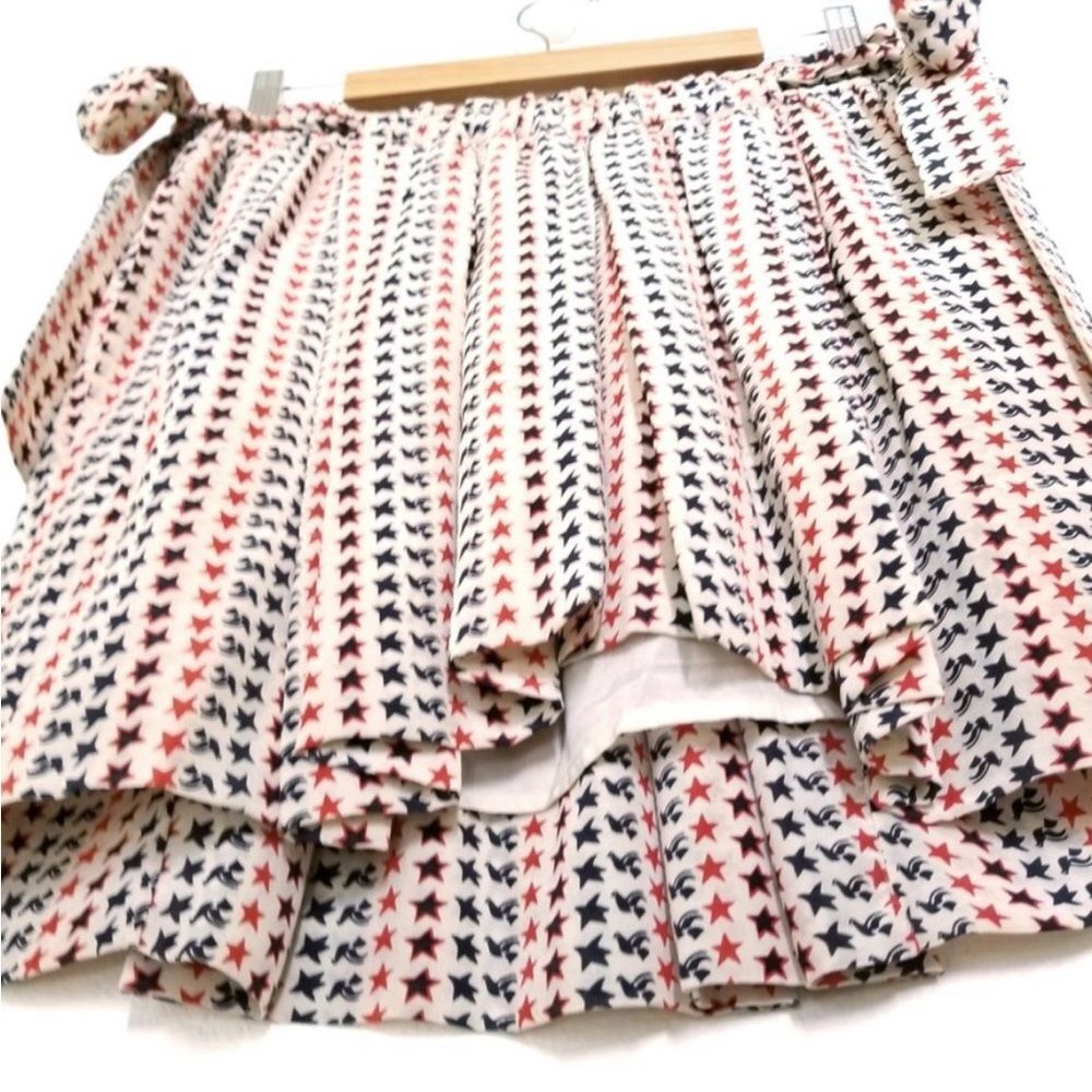 New Isabel Marant Etoile 100% silk Maya starprint skirt - Picture 8 of 15